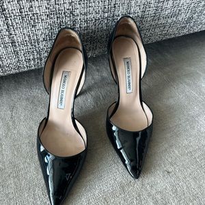 Manolo blahnik black heels